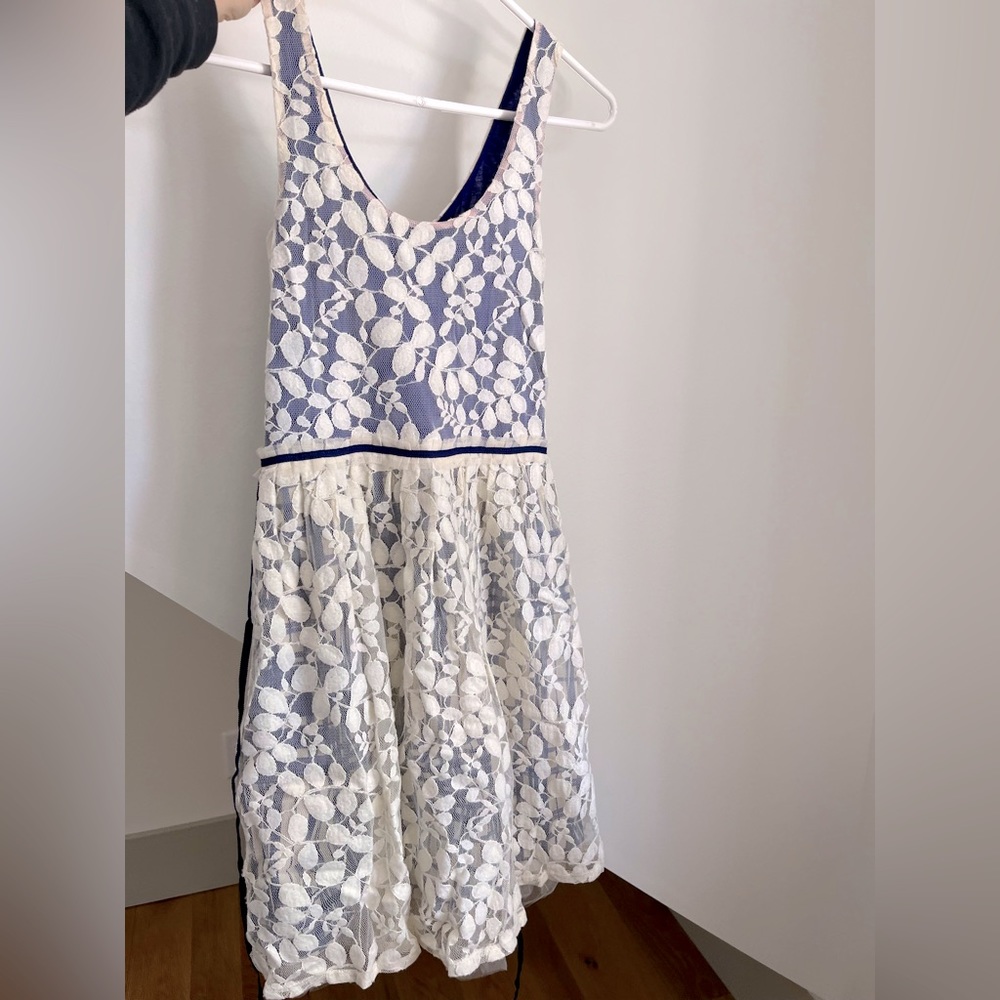 Anthropologie Layered Knee-Length Dress